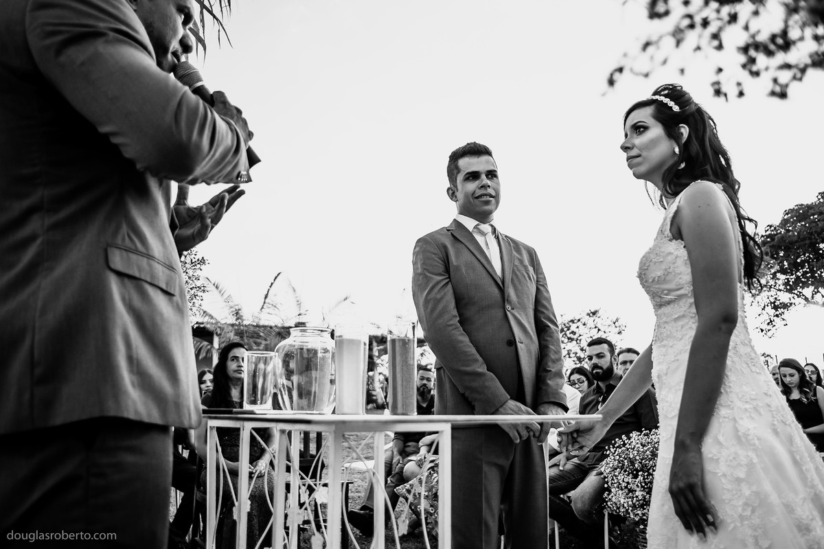 casamento durante o dia