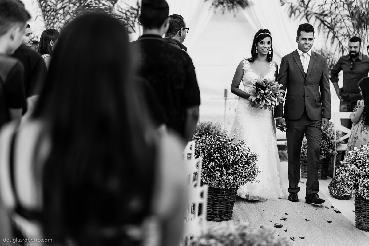 noivos enfim casados