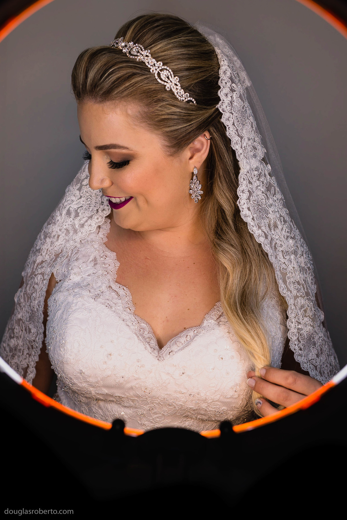 noiva pronta para casar