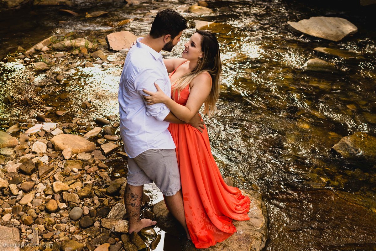 ensaio casal em cachoeira