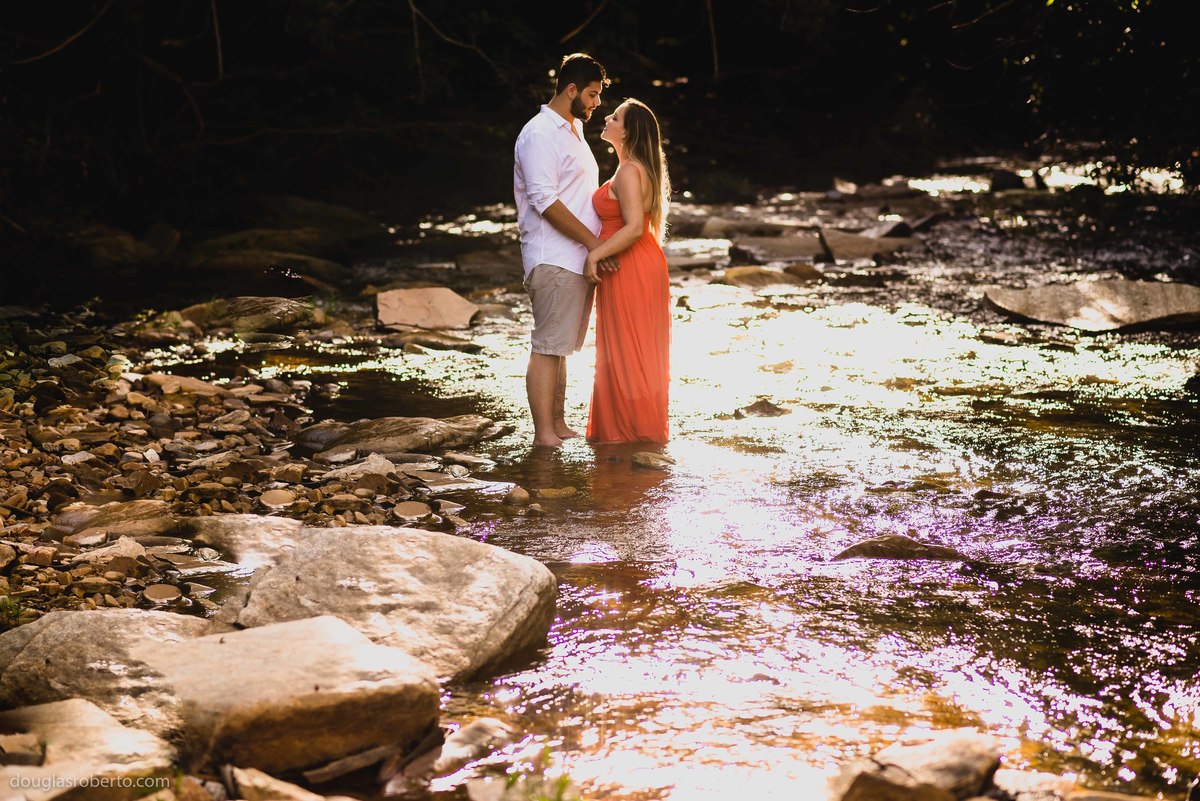 ensaio casal em cachoeira