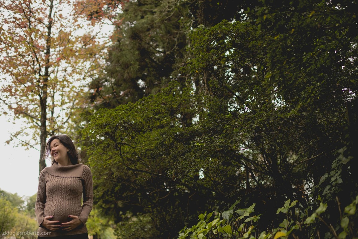 Ensaio gestante realizado em Gramado