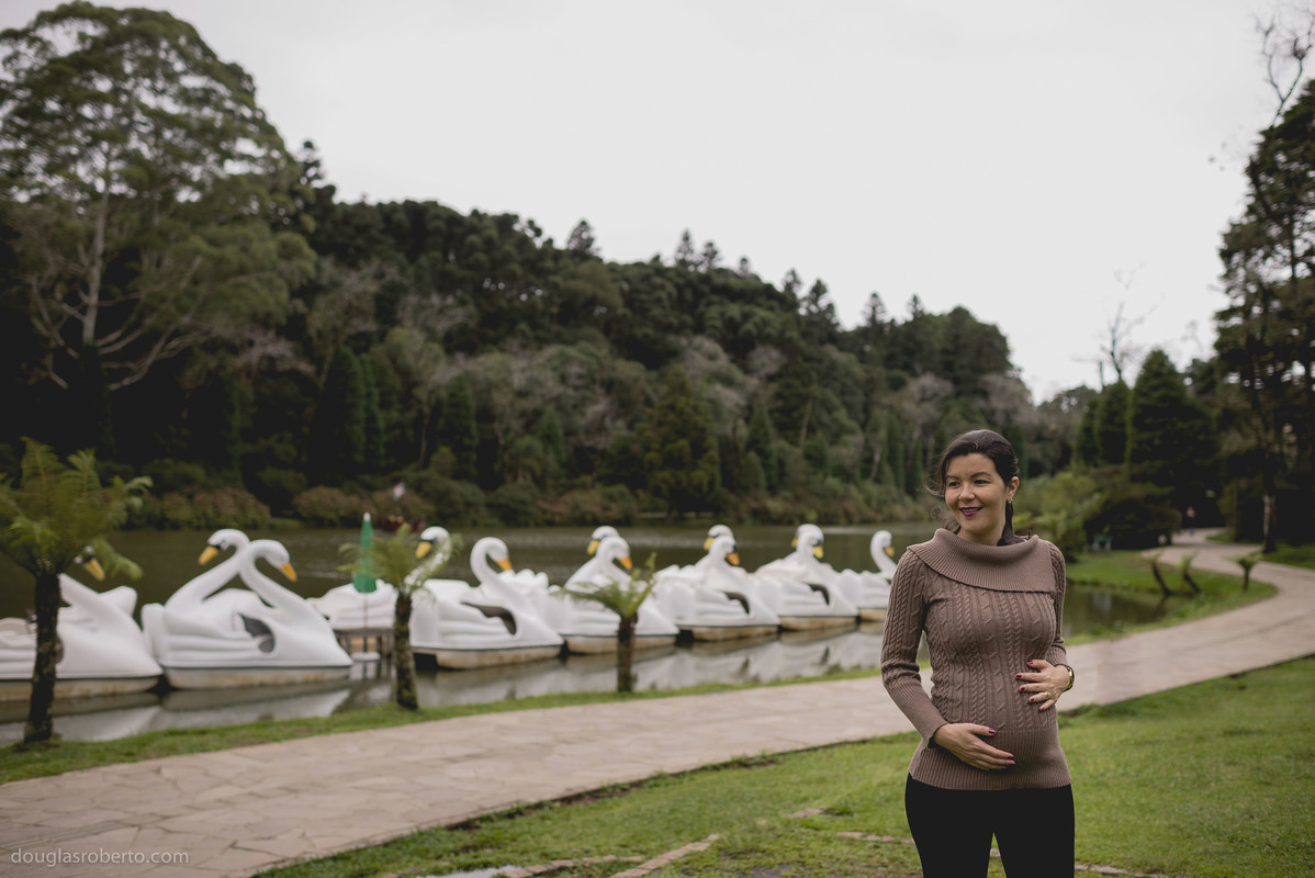 Ensaio gestante realizado em Gramado