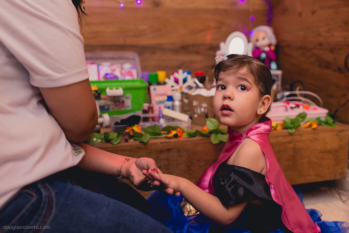 Festa infantil 3 anos da Alice, realizado em Brasilia-DF, abril de 2016. Tema da festa, Princesa.