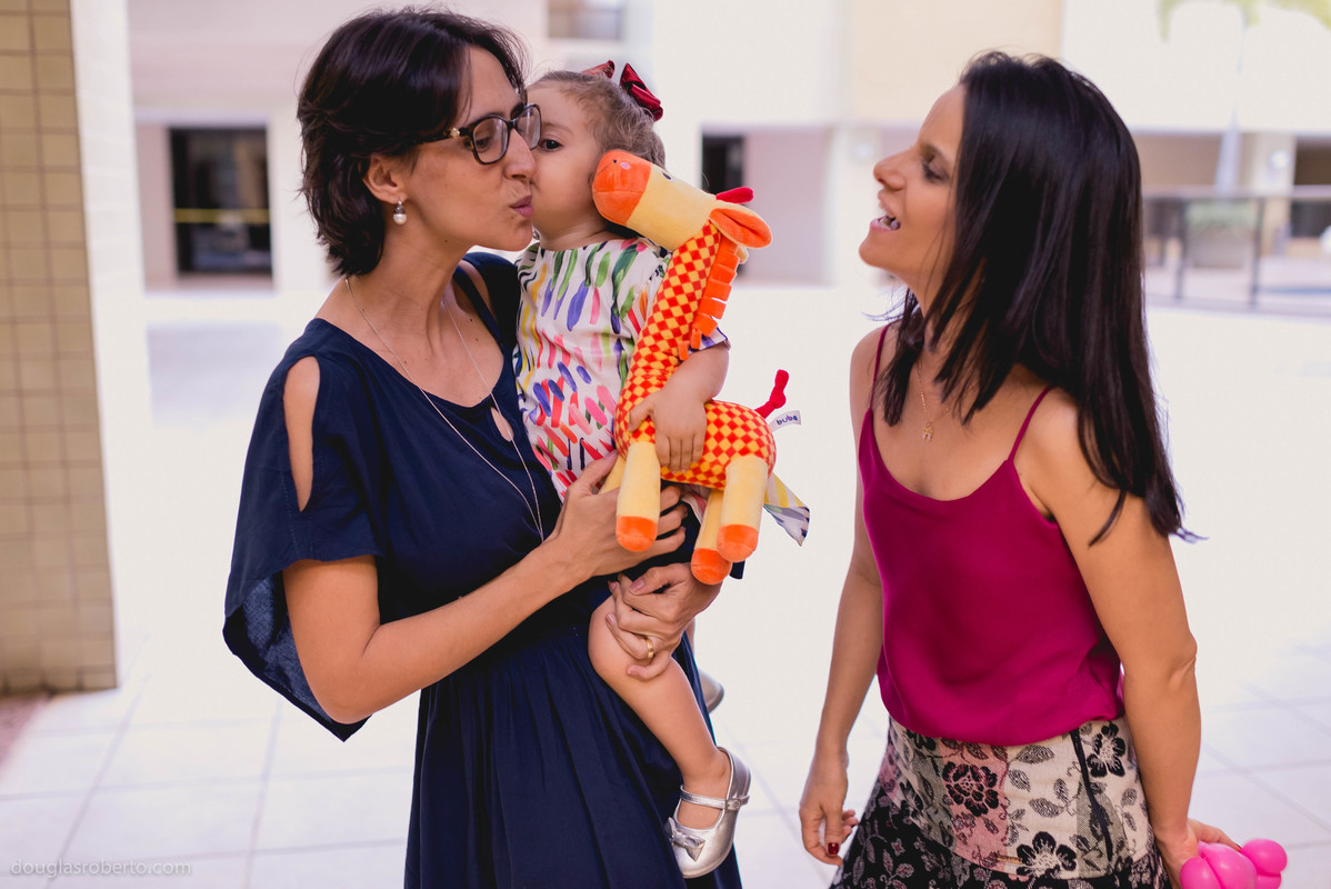 Festa infantil 2 anos da Cecília, realizado em Brasilia-DF, abril de 2016. Tema da festa, Galinha Pintadinha.