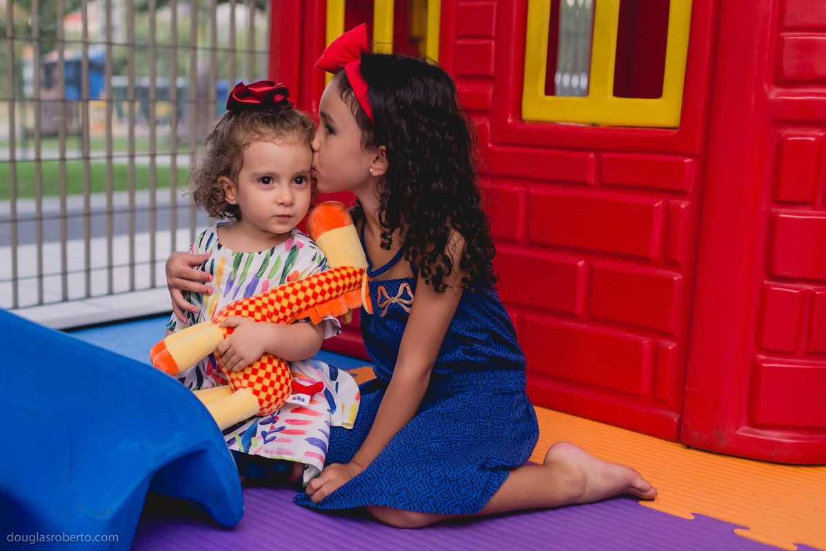 Festa infantil 2 anos da Cecília, realizado em Brasilia-DF, abril de 2016. Tema da festa, Galinha Pintadinha.
