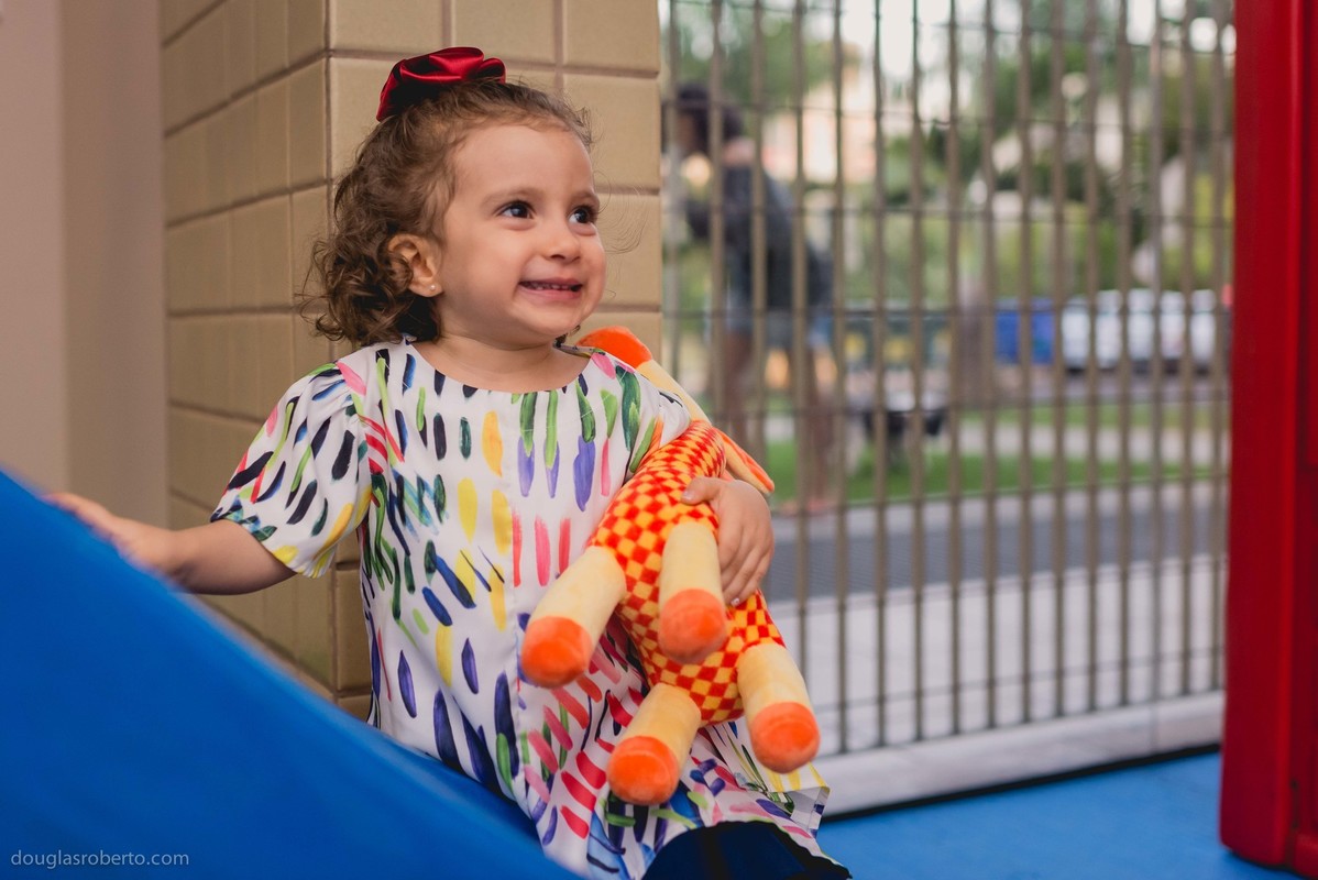 Festa infantil 2 anos da Cecília, realizado em Brasilia-DF, abril de 2016. Tema da festa, Galinha Pintadinha.