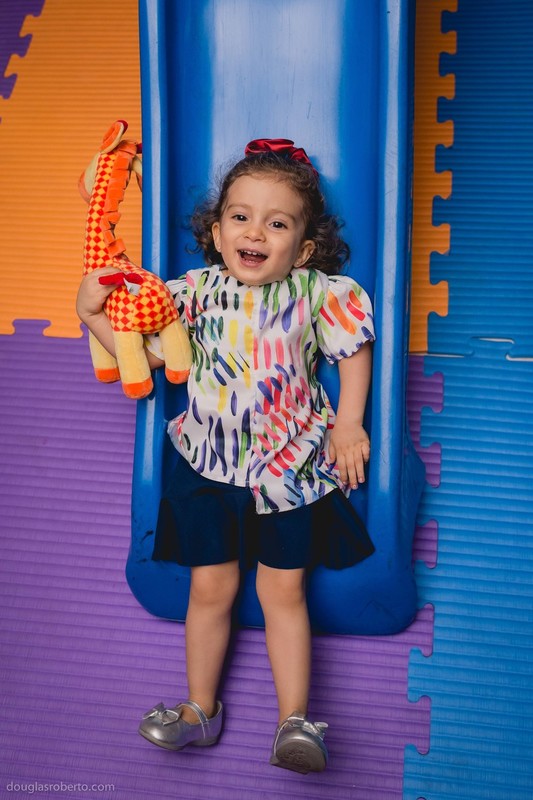 Festa infantil 2 anos da Cecília, realizado em Brasilia-DF, abril de 2016. Tema da festa, Galinha Pintadinha.