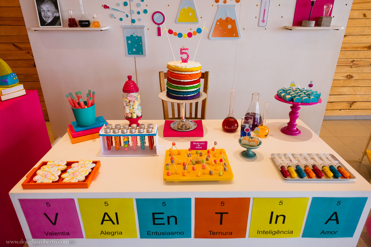 decoração de cientista