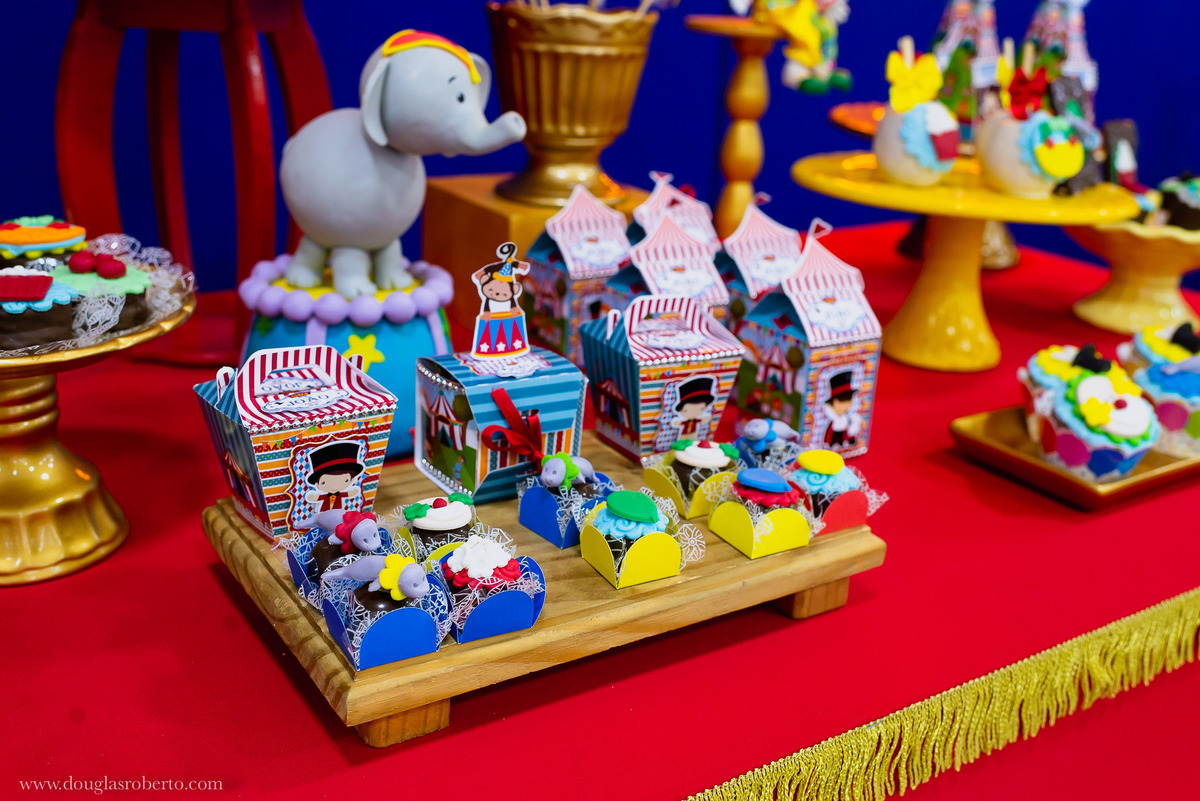 decoração de circo na Kataplum no gama