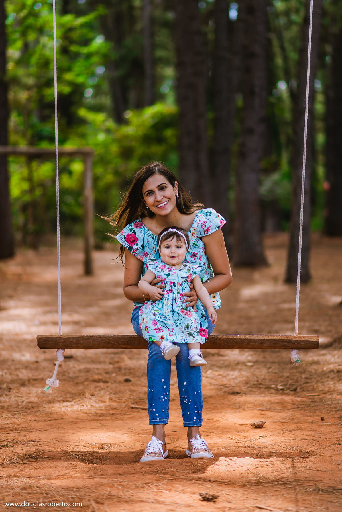 retrato mãe e filha