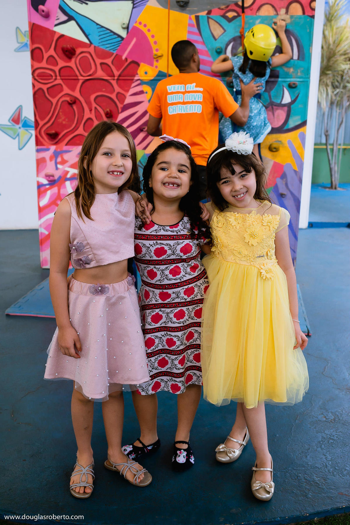 retrato com as amigas