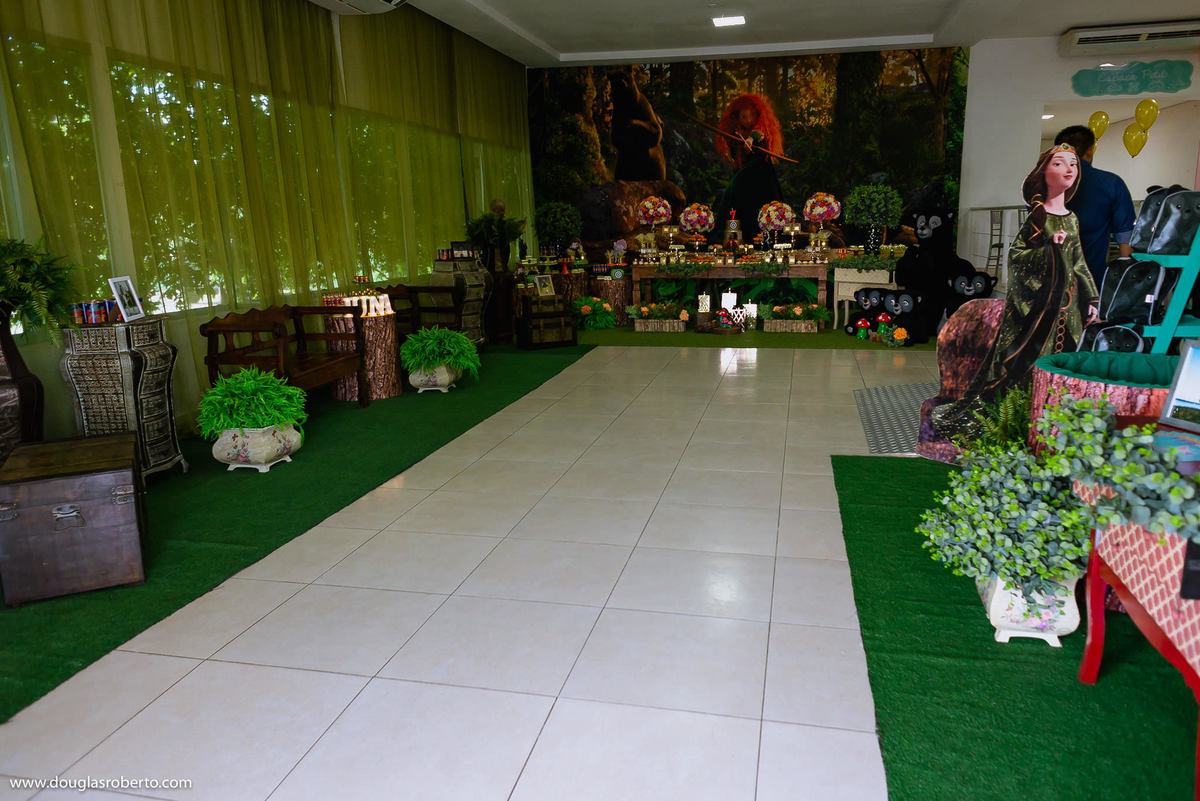 decoração de festa infantil na Mansão Catavento.