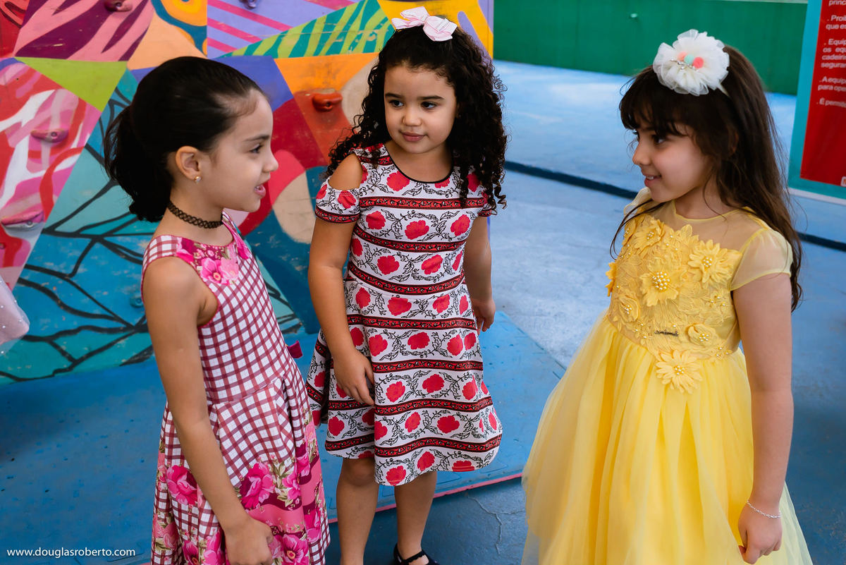 retrato com as amigas