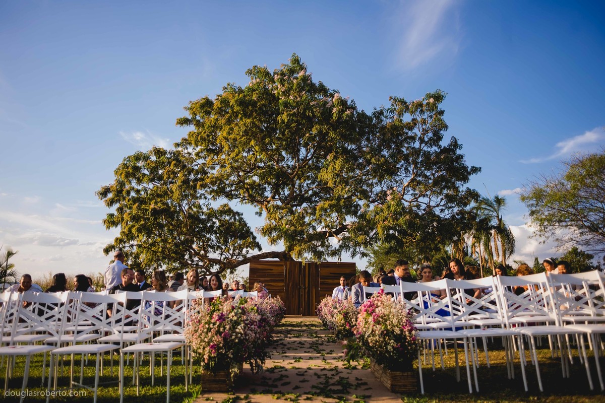casamento ao ar livre