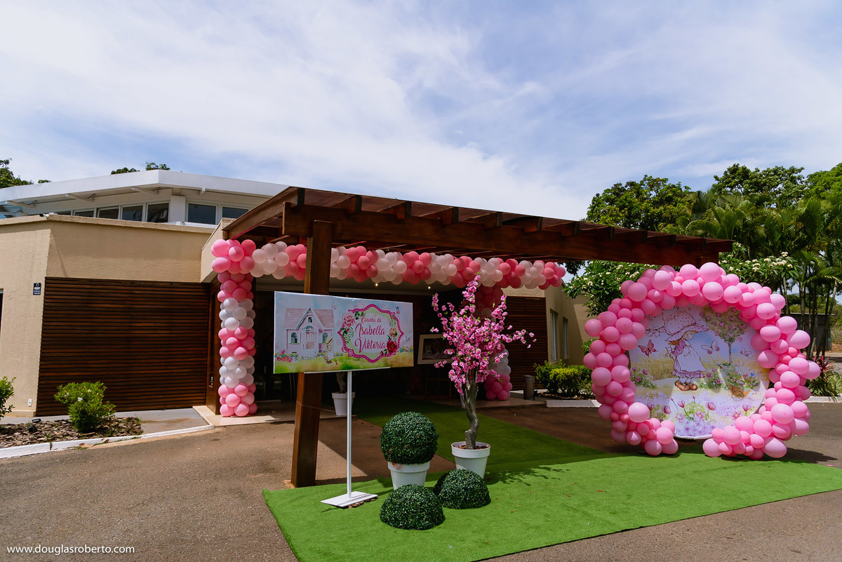 festa infantil happy birthday garden