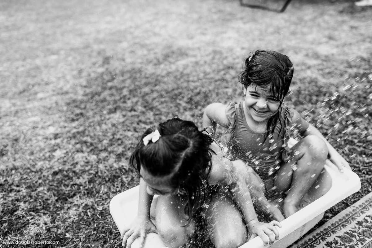 brincando com mangueira