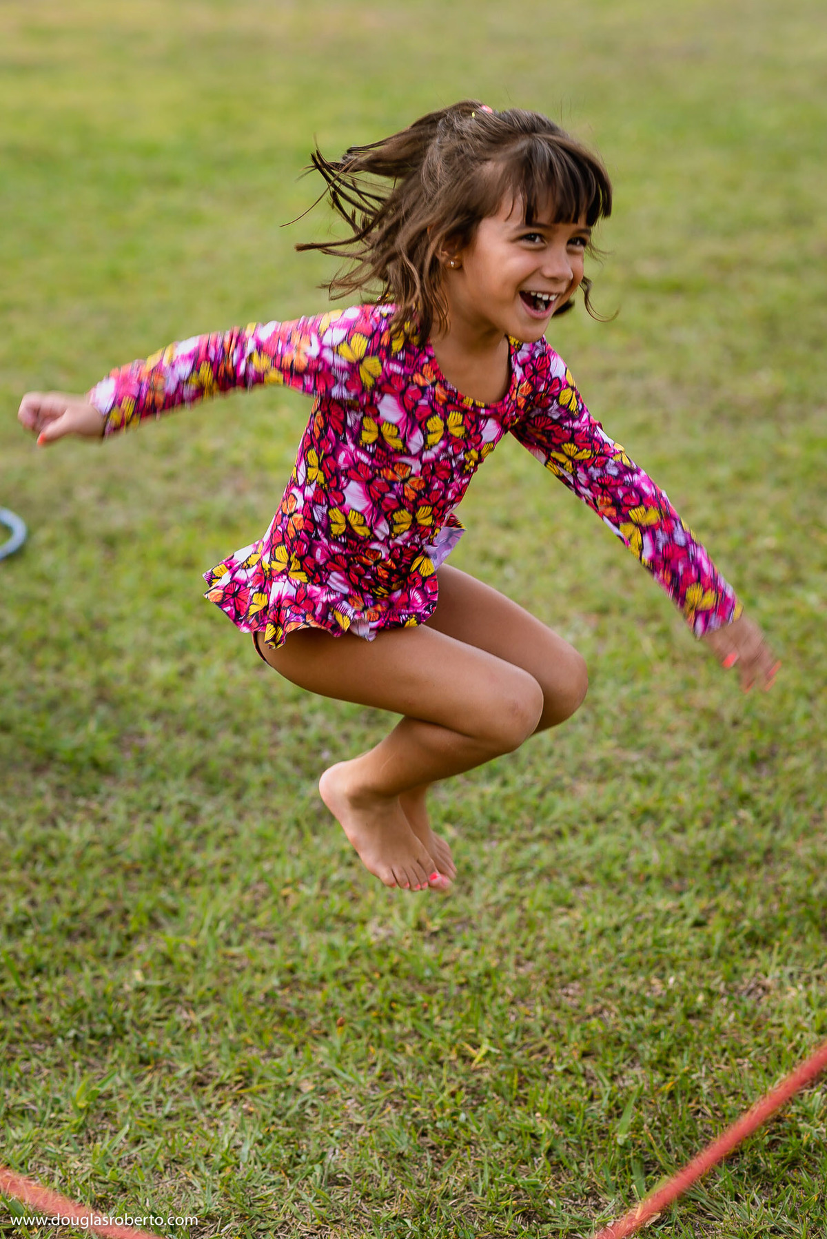 brincando de pular corda