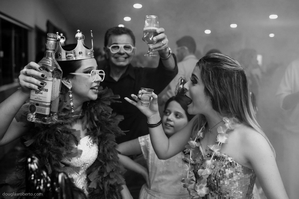 hora da tequila na pista de dança