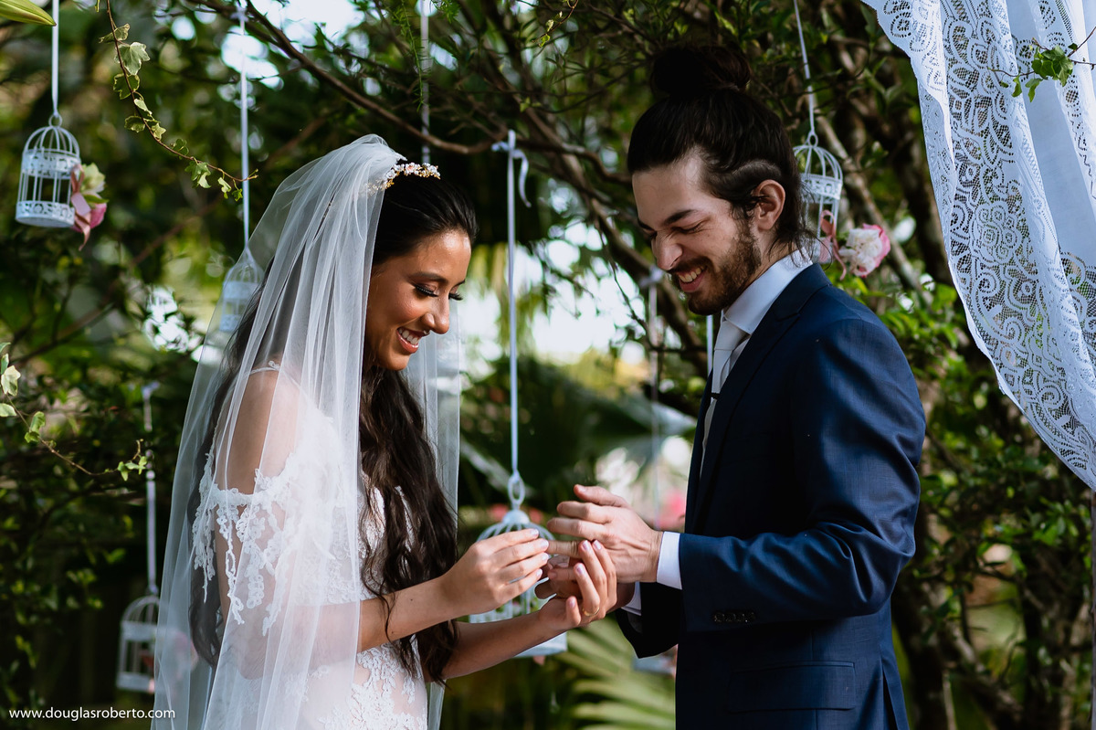 momento da aliança no cimento