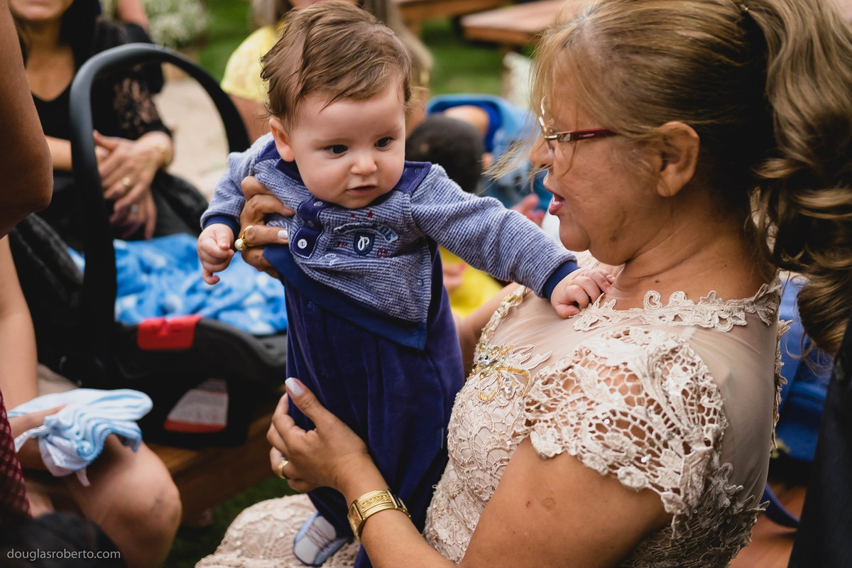 criança no casamento