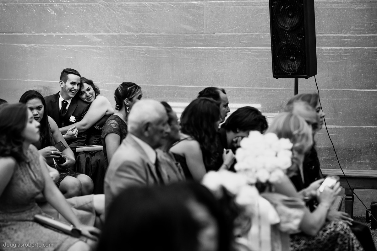 noivo comprimento convidados