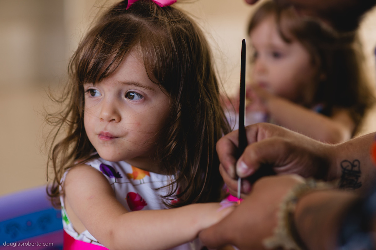 pintura em festa infantil