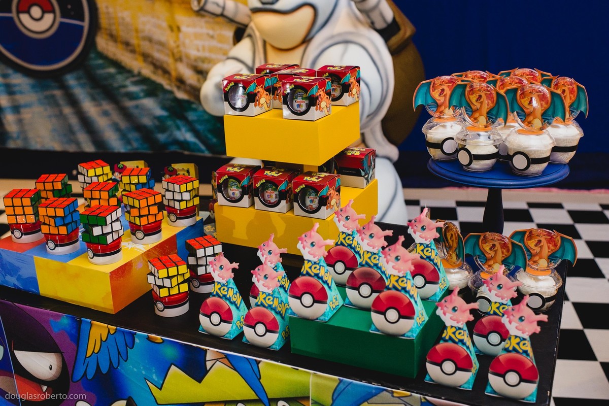 decoração de pokemom