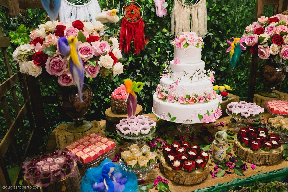 decoração de festa para menina