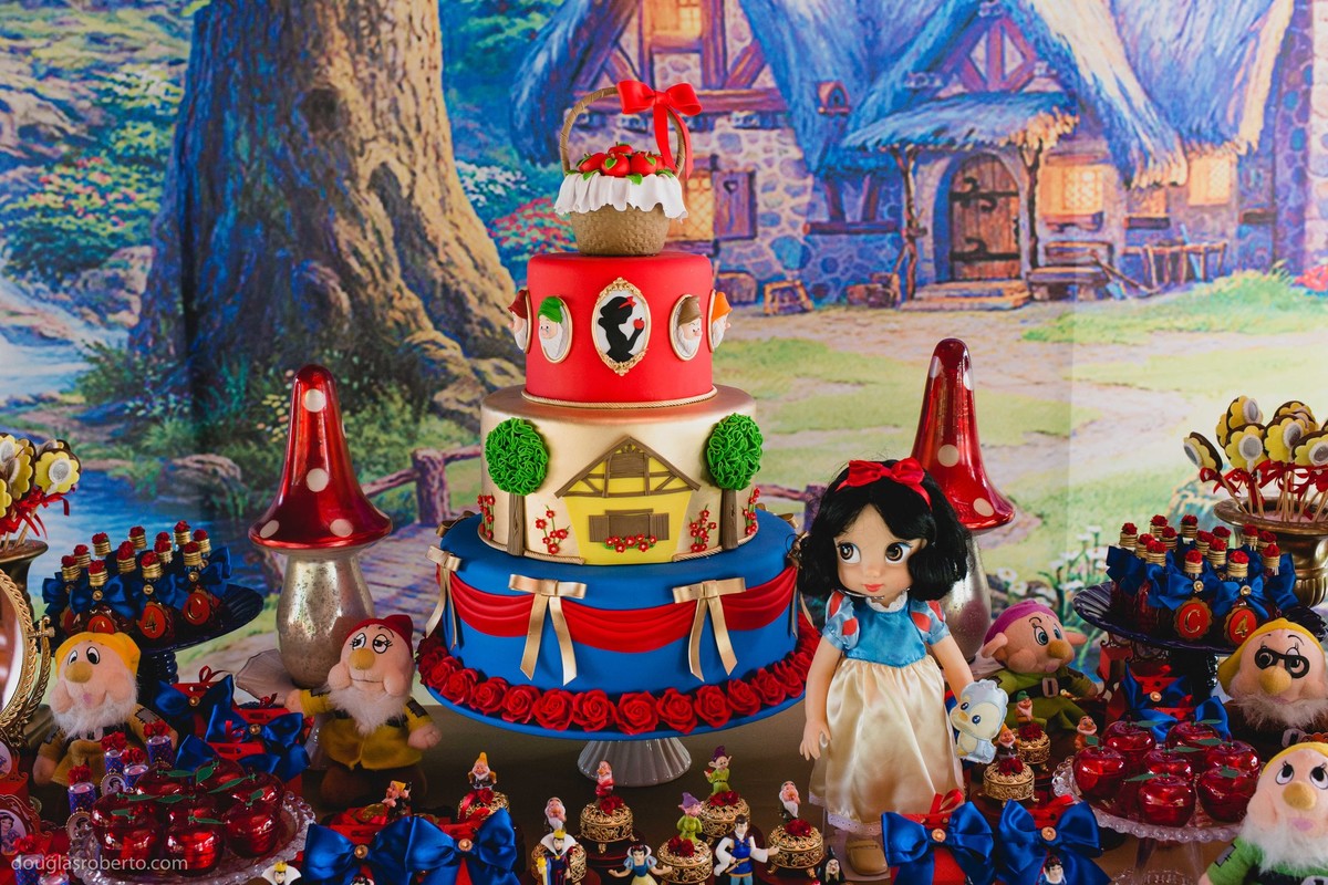 mesa do bolo festa infantil