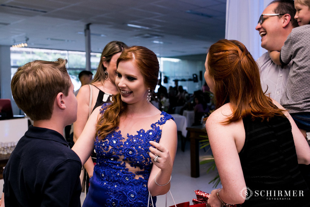 recepção de formatura