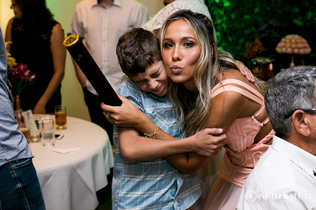 recepção de formatura