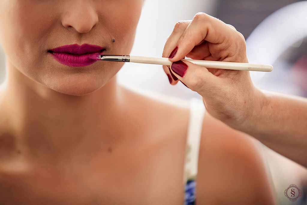 batom de noiva carol no making of