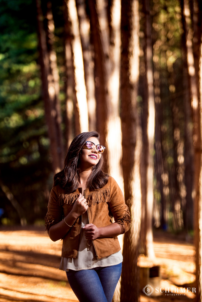 Ensaio feminino ao ar livre canela gramado book 15 anos