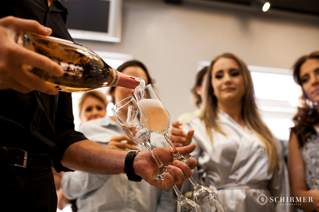 making of noiva andressa espumante brinde freixenet