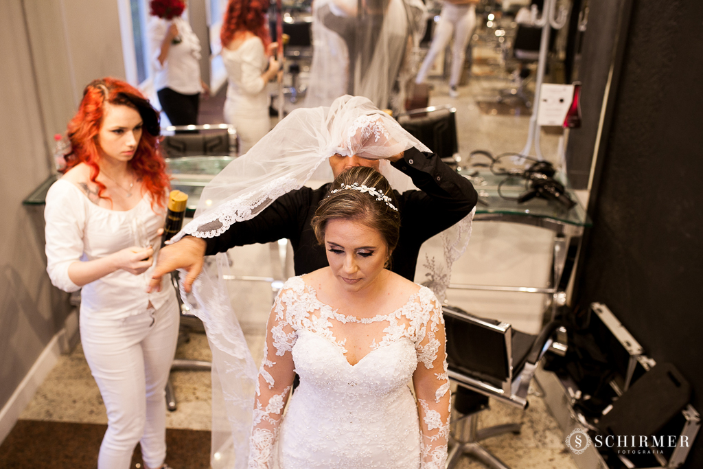 making of noiva andressa véu de noiva