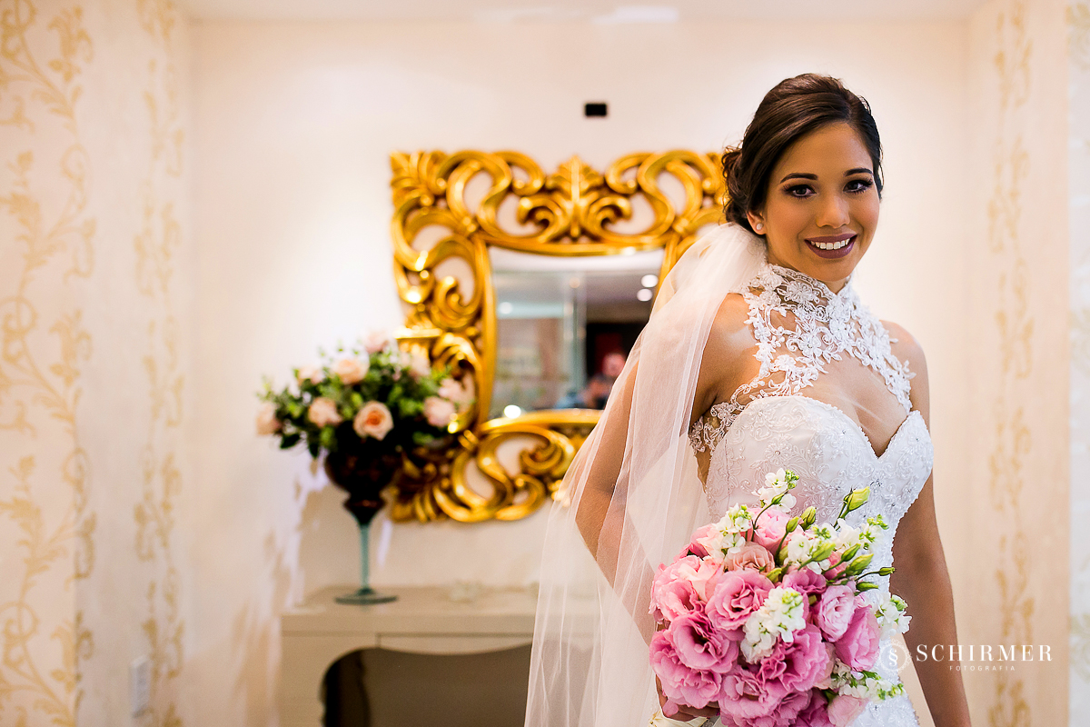 noiva pronta - buque de noiva bouquet flores véu de noiva schirmer fotografia