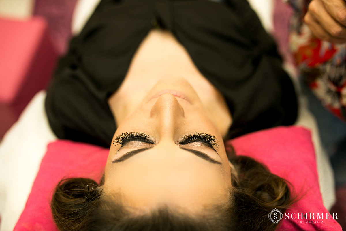 schirmer fotografia casamentos em porto alegre RS makeup noiva bride cilios