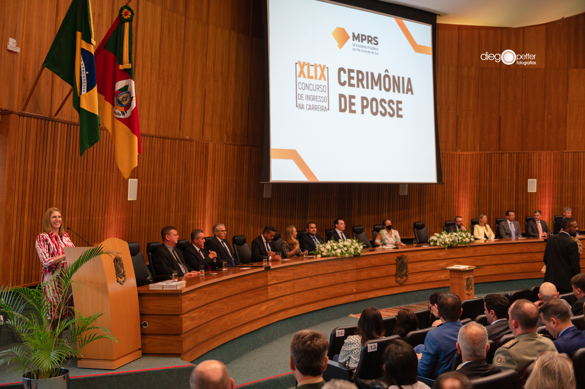 Cerimônia de posse de cargo - Promotor de Justiça - Ministério Público do Rio Grande do Sul (MPRS)