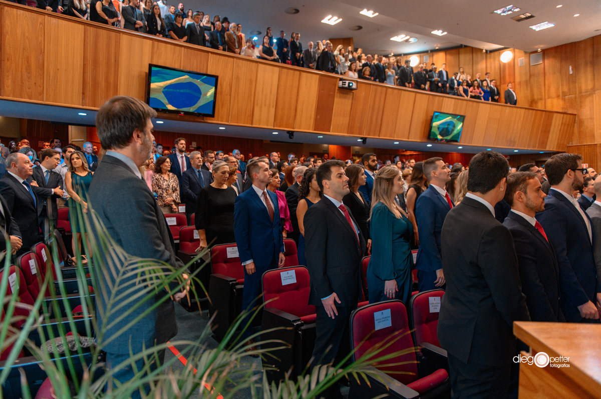 Cerimônia de posse de cargo - Promotor de Justiça Ministério Público do Rio Grande do Sul MPRS Hugo Pastorio Pereira