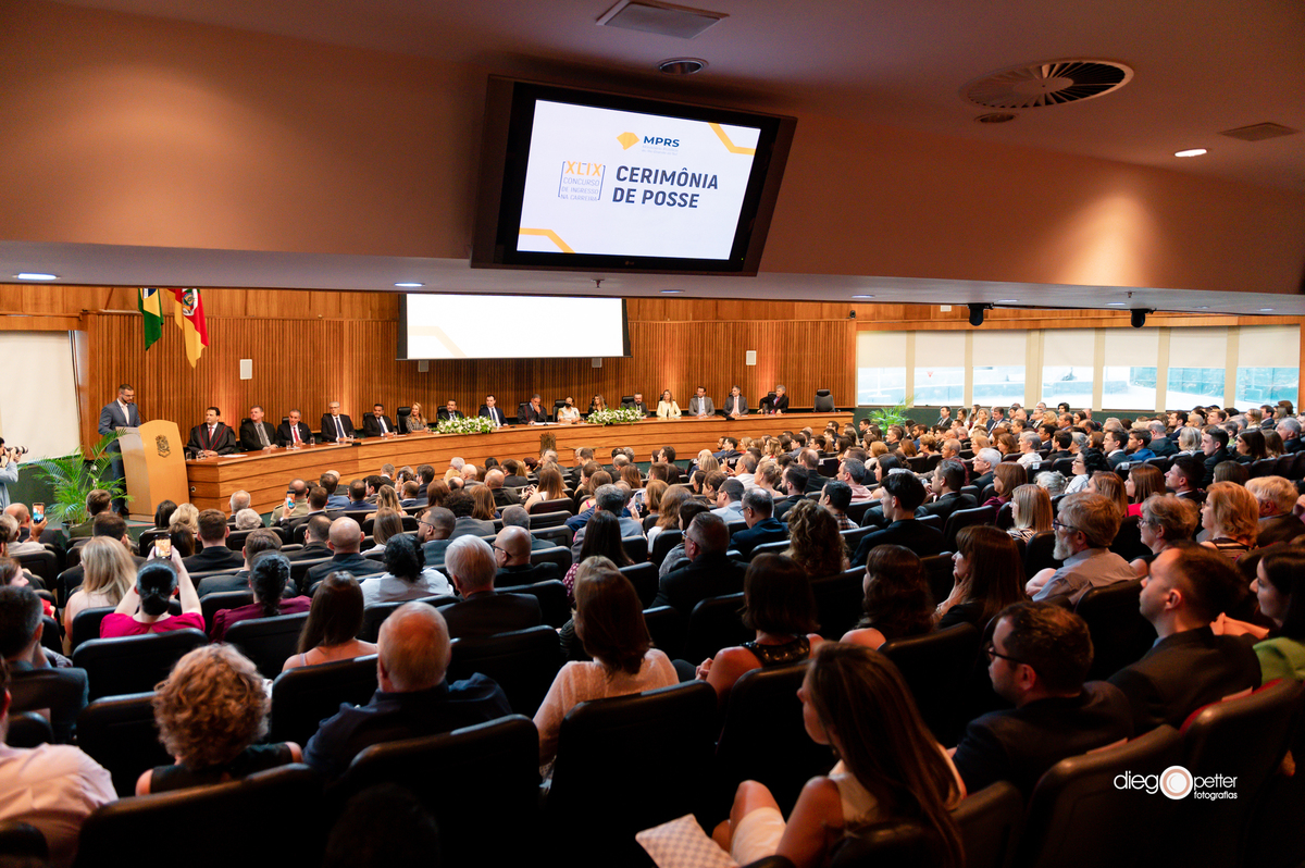 Cerimônia de posse de cargo - Promotor de Justiça - Ministério Público do Rio Grande do Sul (MPRS)