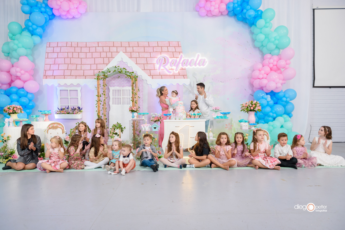 Rafaela 1 aninho aniversário infantil viale soledade parabéns