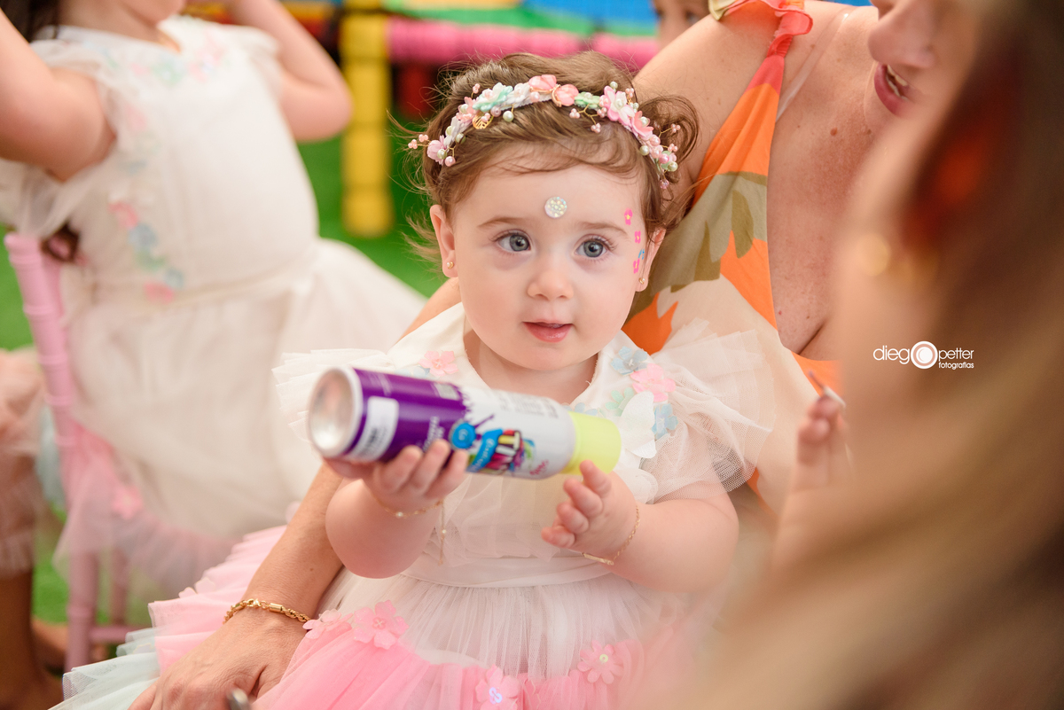 Rafaela 1 aninho aniversário infantil viale soledade diversão em dobro