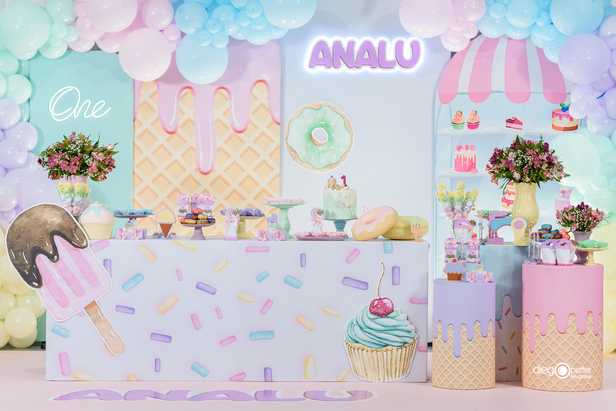 decoração aniversário analu viale eventos