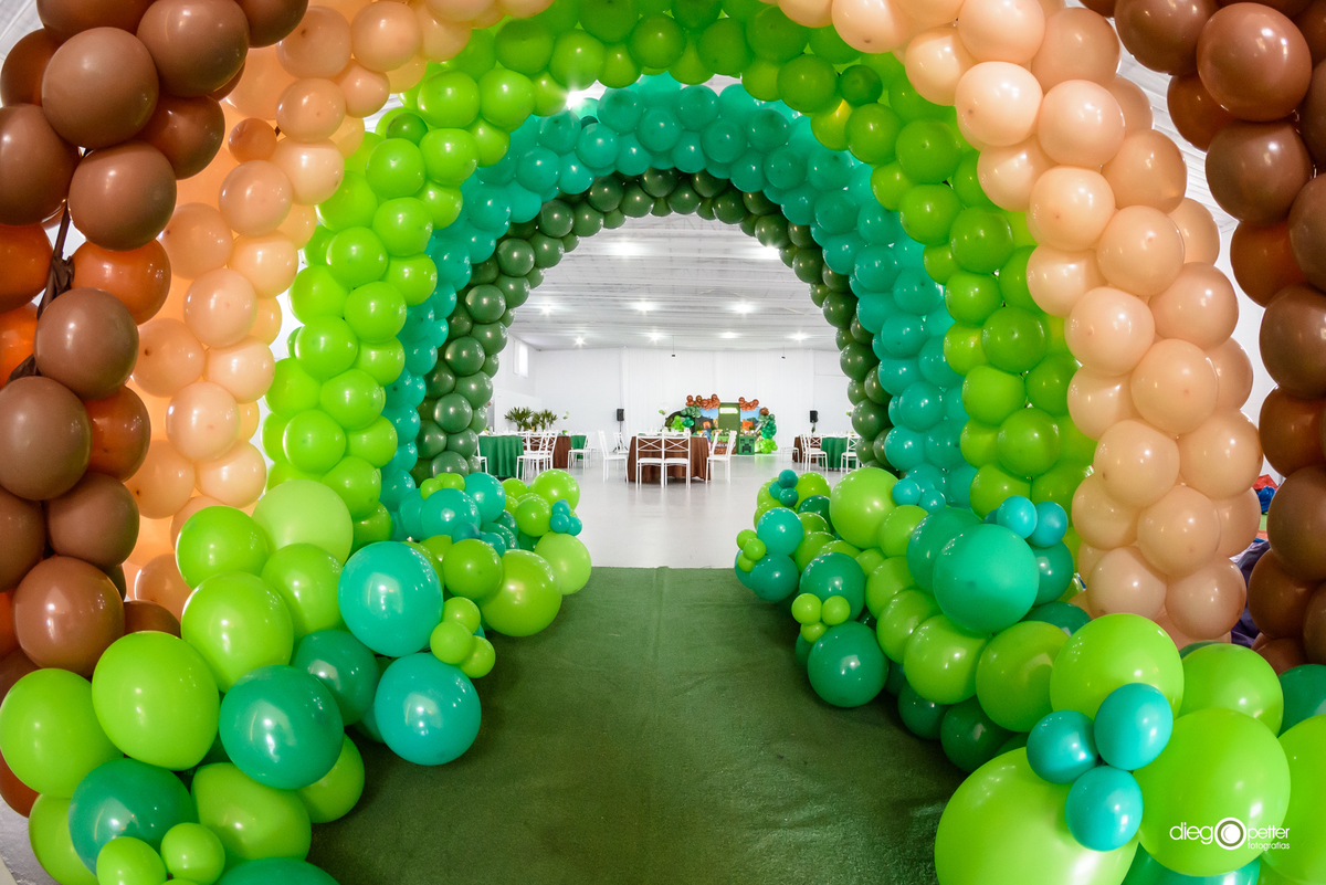 decoração minicraft aniversário