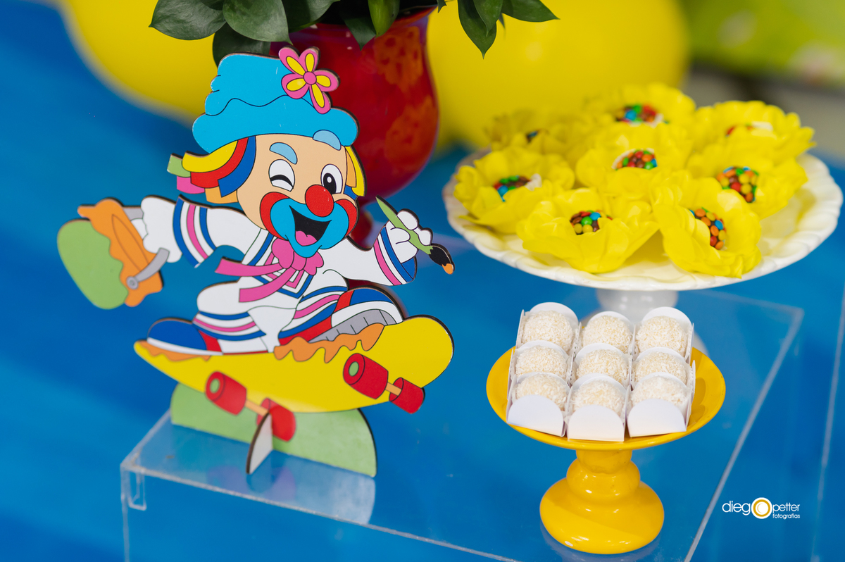 decoração aniversário 3 anos patati patata viale soledade doces