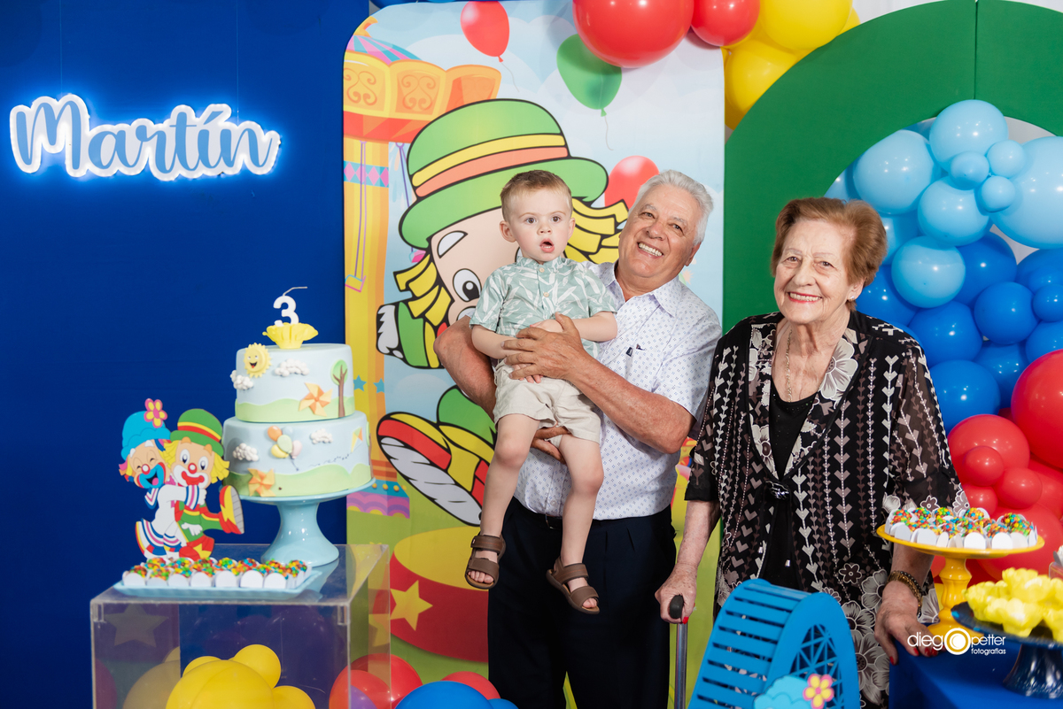 bizavó aniversário do martin viale eventos soledade 3 aninhos