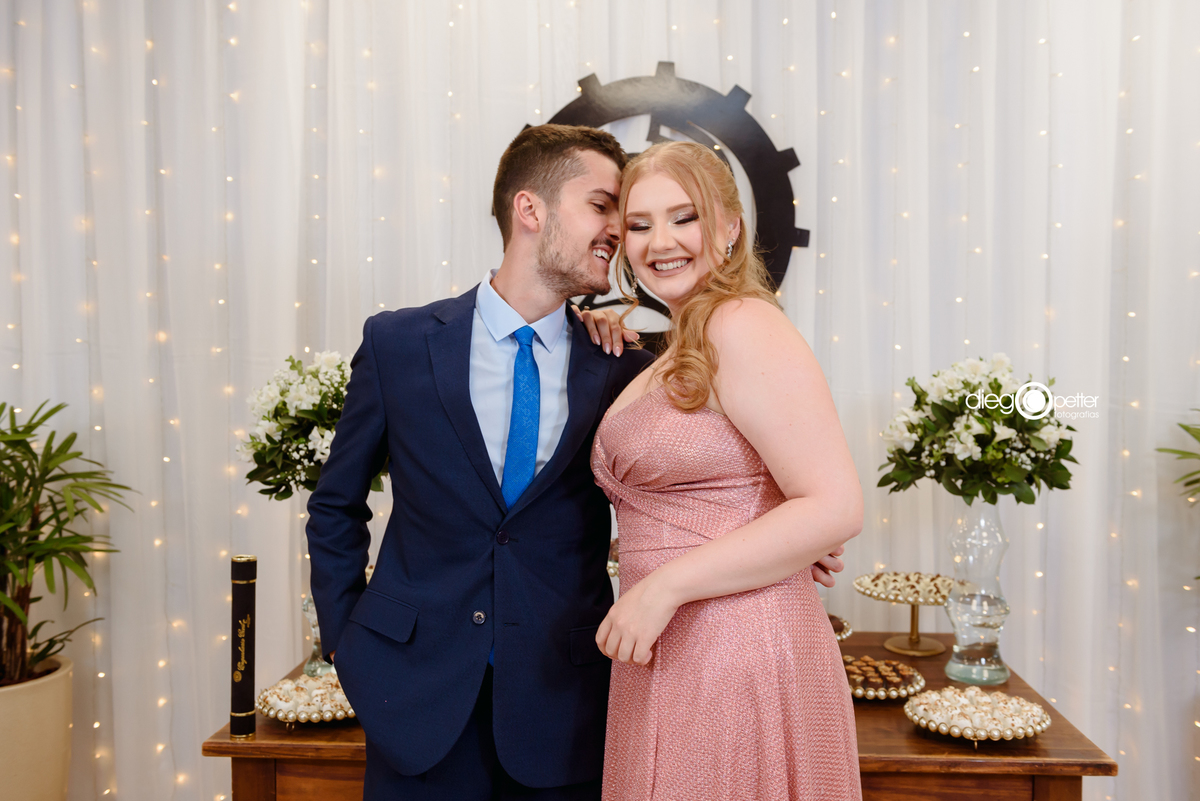 jantar de formatura engenharia civil upf pablo juan pitol e namorada