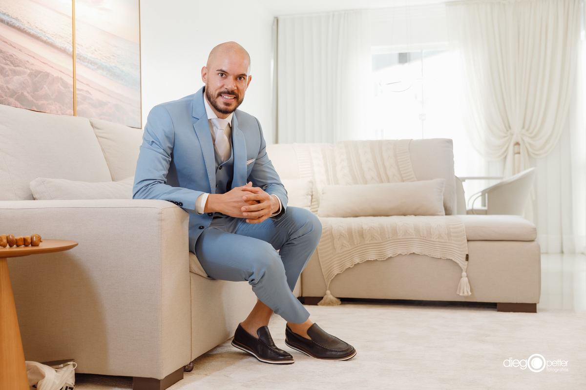 making of do noivo no dia do casamento