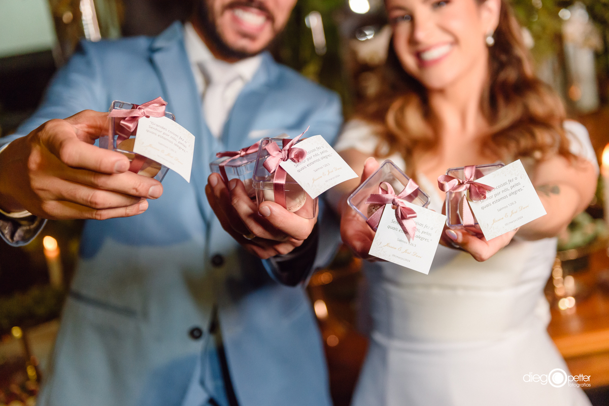 lembrança dos noivos